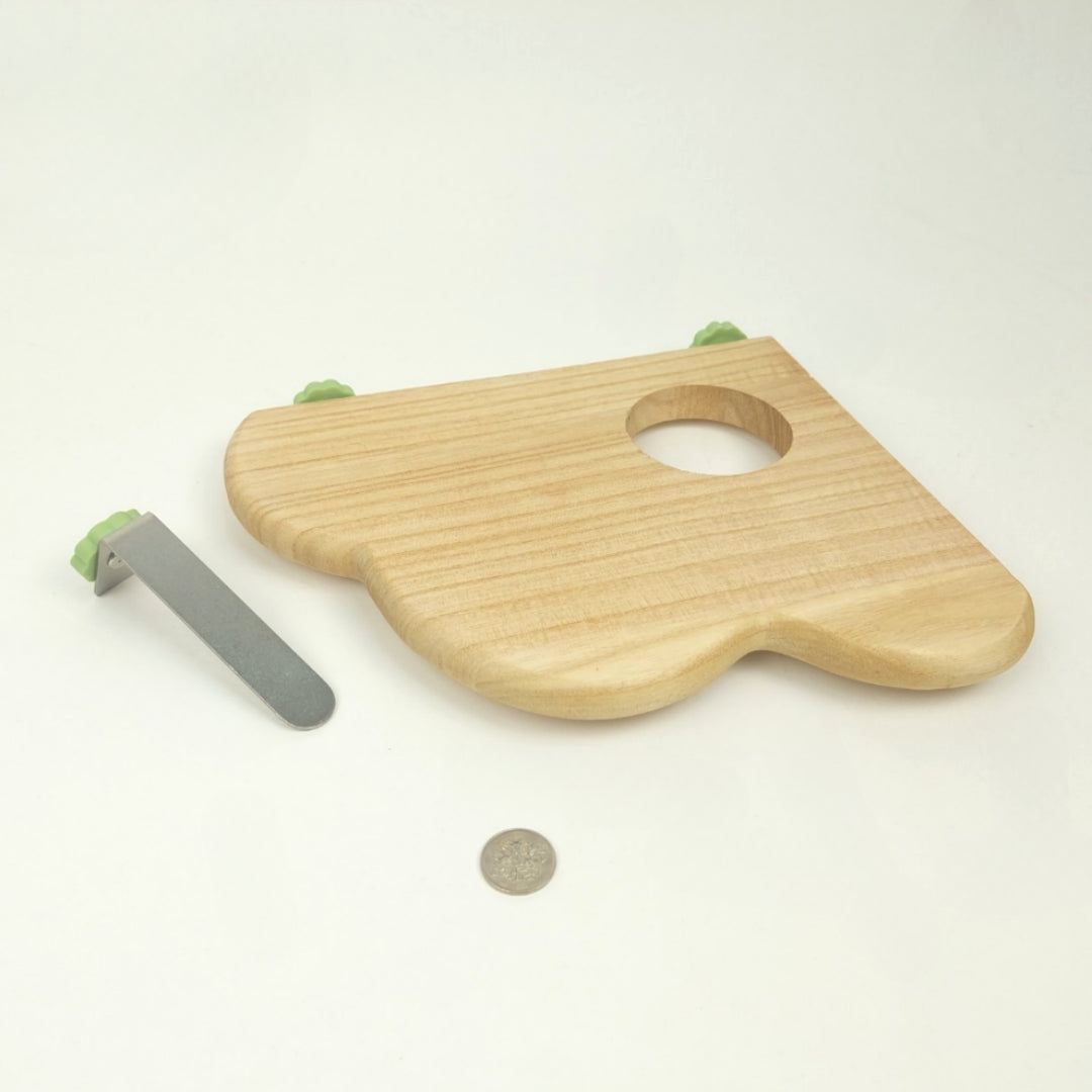 洗える,両面使用,26cmデグーステージ,チモシーと砂で汚れ難いケージに【洗ピカ-いりぐち君】(チモシー入れ,お風呂,デグーステップ,デグ―ケージレイアウト,デグー砂浴び,チンチラステップ,チンチラステージ)